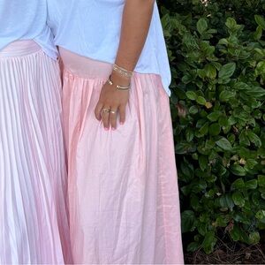ASOS Light Pink A-Line Skirt